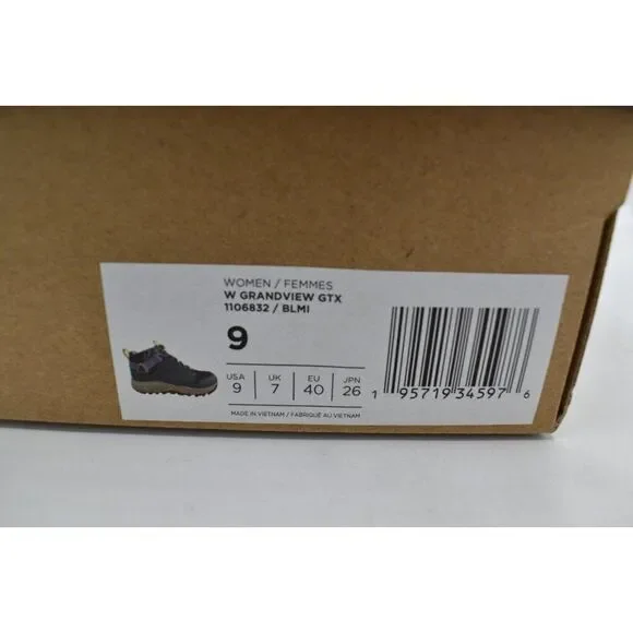 Teva Womens 9 Grandview GTX Gore Tex Mid Blue Mirage Leather Waterproof Hiking - Picture 12 of 12